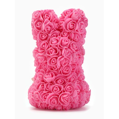 Bunny of pink soap roses-5