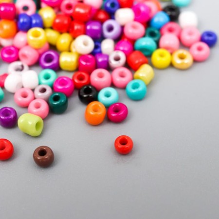 12/0 round beads in the bottle "Multi -colored" 20 g-2