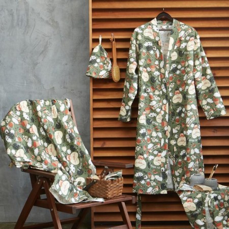 Harebell dress "General Bank" sleeve 3/4, size 50-52, waffle 200g/m2, 100% cotton-6