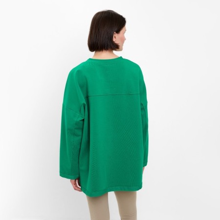 Female sweatshirt Minaku: Casual Collection Color Green, Rr. 52-3