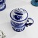 Gzhelskaya mug, Gzhel, porcelain, 17x10 cm