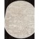 Oval carpet Valentis mikonos, size 200x290 cm, color Cream/kahve