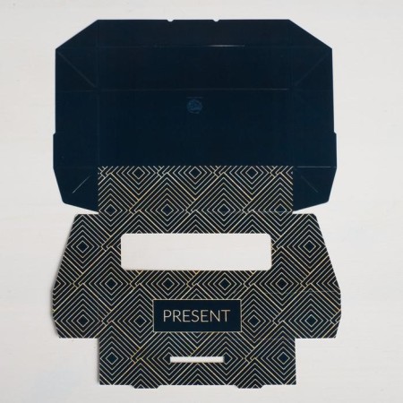 Confectionery packaging, boxing box "Present", 17 x 7 x 4 cm-3