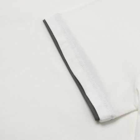 T -shirt male, milk color, size 48-2