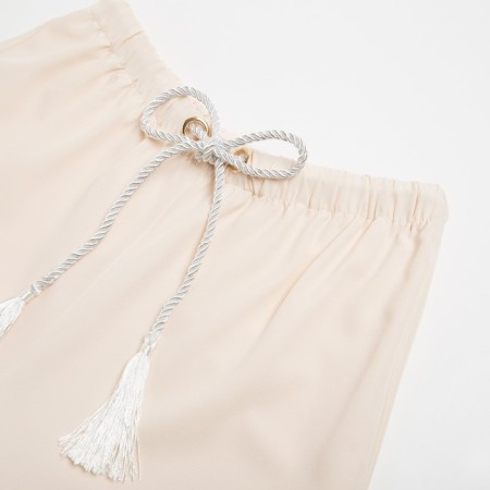 Women's pants minku beige color, size 42-6