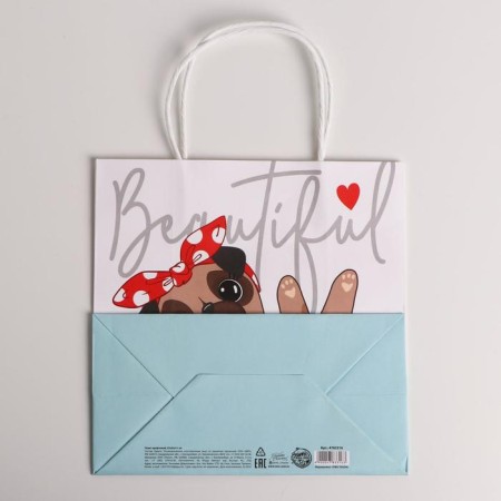 Gift Crafts, Packaging, "Beautiful", 22 x 22 x 11 cm-2
