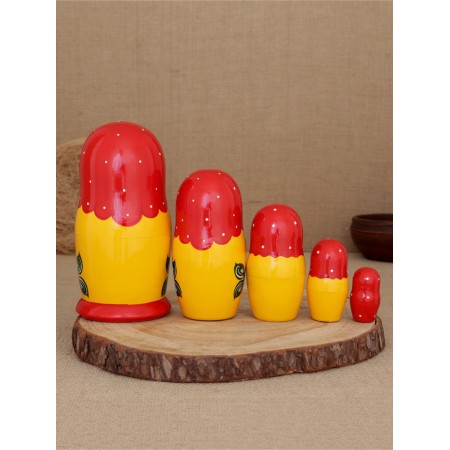 Matryoshka "Gorodets" 5 puppet-1