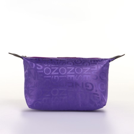 Lightning cosmetic bag, purple color-1