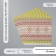 Scrapbooking "Ethnic" density 180 grams set 5 pcs 30.5x32 cm