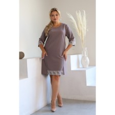 Women's dress, size 50, lilac color