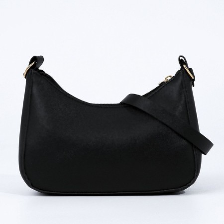 Bag women of artificial leather, 19x15x6.5 cm, black color-1