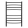 Terminus heated towel rail "Classic" P8, 500x800 mm, dimmer, black matte