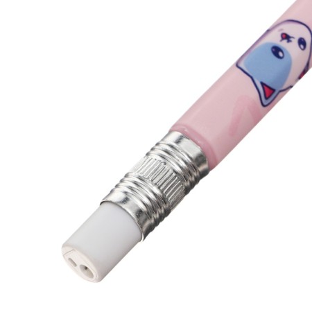 Mechanical pencil 2.0 mm Kawaii Animals. Cat, with a grinder-3