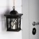 Lamp on the solar battery Uniel "Lantern" 14x22 cm, IP44, 1 LED, EFF. flame, t/white