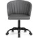 Computer chair Plastic Plastic/Eco -leather, black/gray 59x60x78 cm