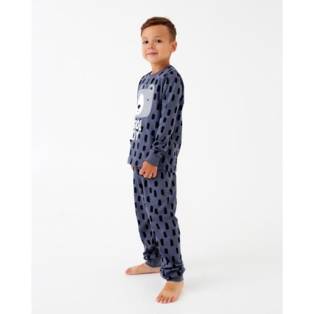 Пижама детская для мальчика KAFTAN "Мишка" рост 122-128 (34)-1