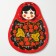 Defense board "Matryoshka", 20 × 26 cm, Khokhloma