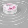 Satin tape, 3 mm × 45 ± 1 m, white color No. 01