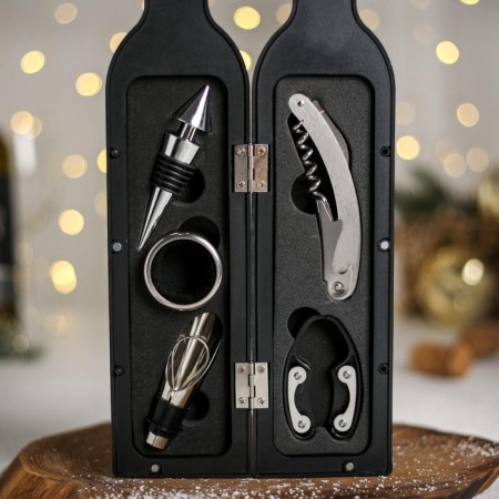 Set for wine for the New Year "Fairytale Life", 5 items-4