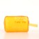 PVC cosmetic bag, 23*6*15, lightning department, orange