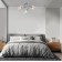 Ceiling light ESCADA, 1113/3PL. 3x40W, E27, 480x480x220 mm, chromium color