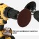 Circle of abrasive grinding tundra, for drill, M8, 75 mm, P60, 5 pcs.