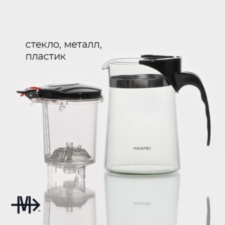 Magistro Gagist Hot Teaker "Mantana", 500 ml, with plastic sieve-1