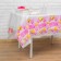 The single tablecloth "1 year", baby, 180x137 cm