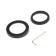 Zein ZF-014 sink mixer, hidden installation, cartridge ceramics 35 mm, brass, black
