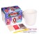 Set for decor mug polymer clay “New Year! Girl in a hat "