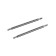 Watch strap, 20 mm, L-17.2 cm, spinks in the kit, silver