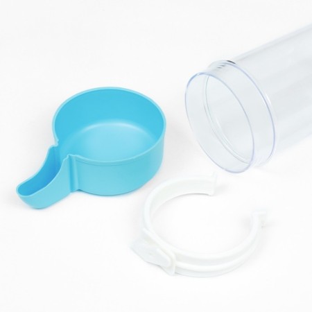 Bird drinker 7.3 x 15 cm, 480 ml, blue-5