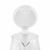 Electric kettle Willmark WEK-2005G, glass, 2 l, 2200 W, LED backlight, white