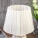 Table lamp 7555096TL/1 E14 40W white 19.5x19.5x28.5 cm Risalux