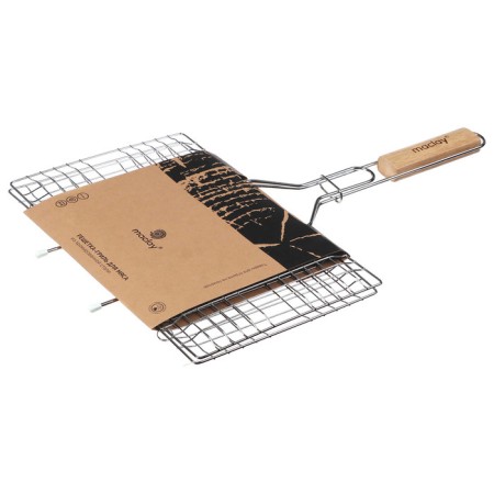 Ground Grill Universal Maclay, 22x34 cm, chrome steel, for barbecue-6