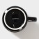 Mug Porcelain Dolyana "God's Laying", 370 ml, black color
