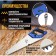 Hacksaw on wood tundra, 2k handle, 2D sharpening, heated tooth, 7-8 tpi, 400 mm