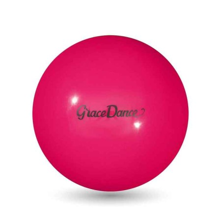 The ball for rhythmic gymnastics Grace Dance, D = 18.5 cm, pink color-1