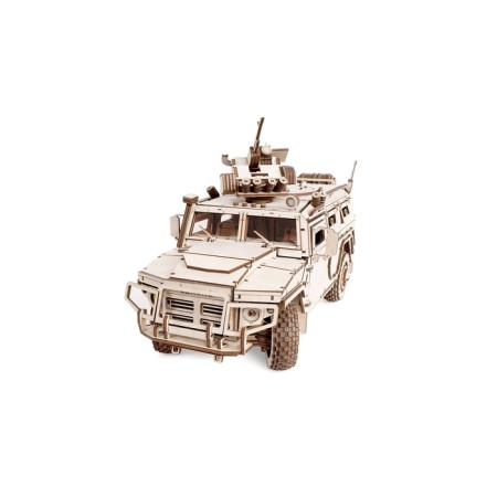 Wooden designer, armored car "Liger"-5