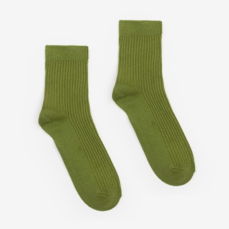 Women's socks minku color green, size 36-39 (23-25 ​​cm)-1