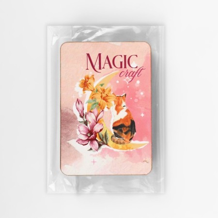 Magnetic needle "Magic Craft", 8 × 5.5 cm, pink color-4