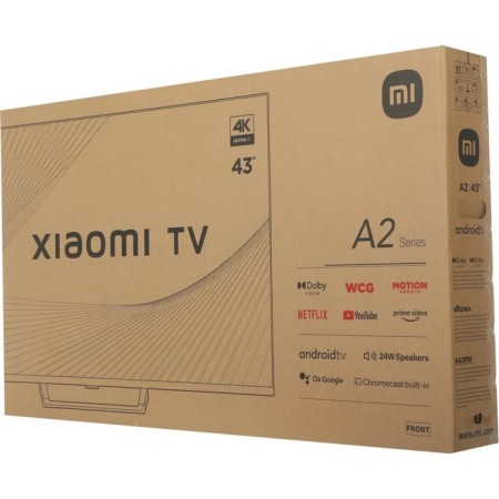 TV Xiaomi Mi Led TV A2, 43 ", 3840x2160, DVB-T2/C/S2, HDMI 3, USB 2, Smart TV, Black-14