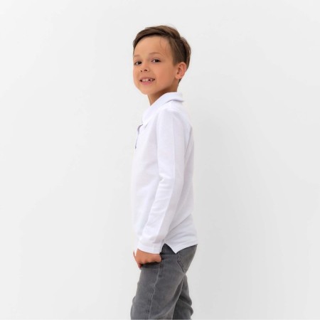 Jumper with a long sleeve KAFTAN, p. 36 (134-140 cm), white-2