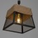 Lamp Bayerlux "Cub" 1he27 40W black 25x25x53cm