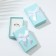 Gift box for the set "Tiffany", 5 × 8, the color turquoise