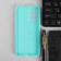 Pero cover for Samsung A53, silicone, turquoise