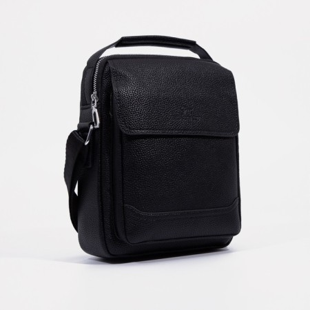 Male bag, black color