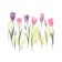 Pillow Roller "Flowers Spring, decorative, size 16x45 cm
