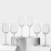 A set of glass glasses for white wine Limosa, 250 ml, 6 pcs