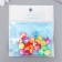 Beads for the creativity of PVC "Yin-Yang on a circle" Color set 20 pcs 1x1x1 cm